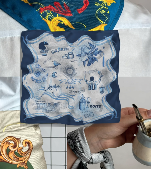 Pañuelo Custom en Tela de Batista - alternate view