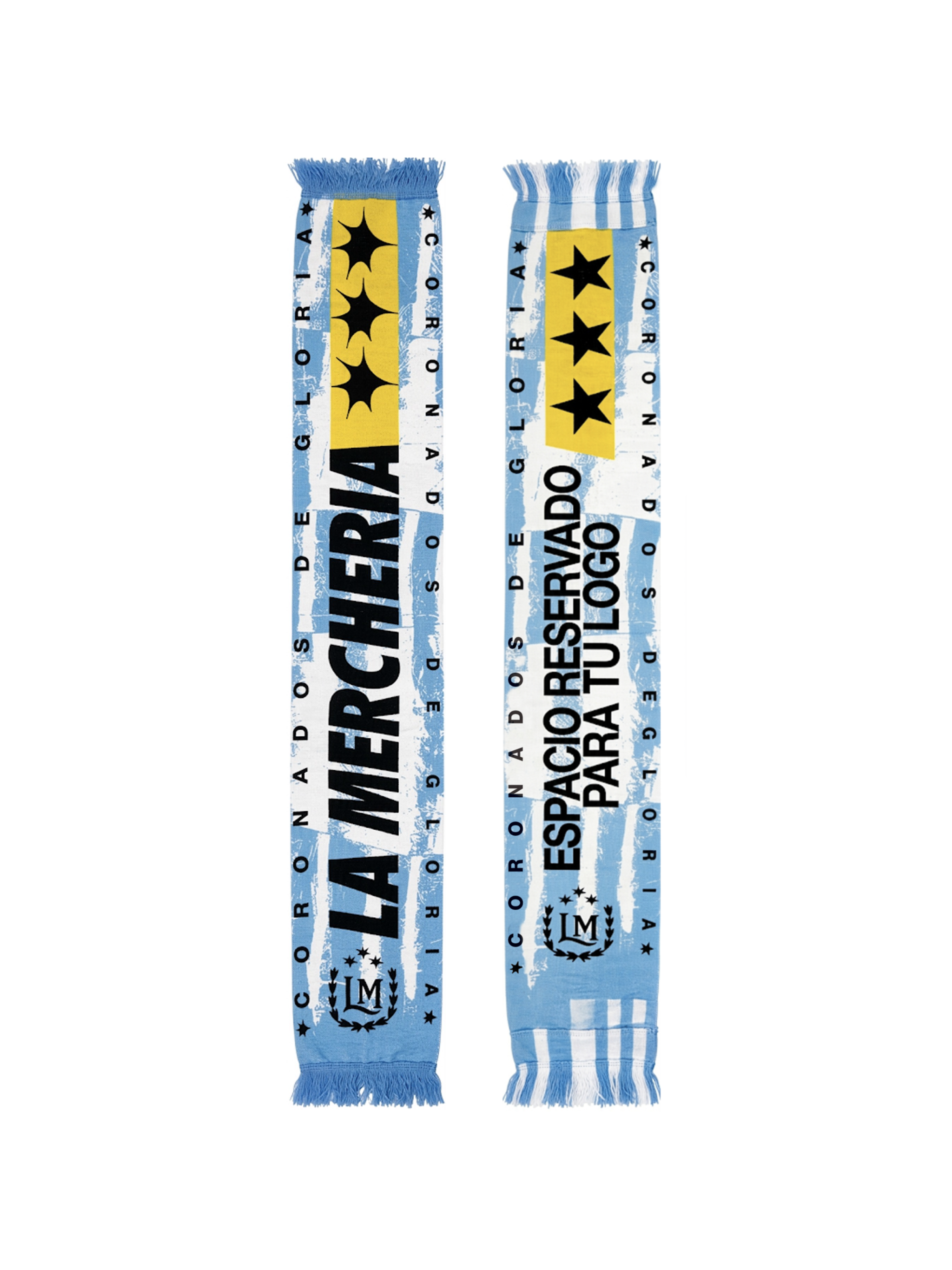 Bufanda tejida personalizada