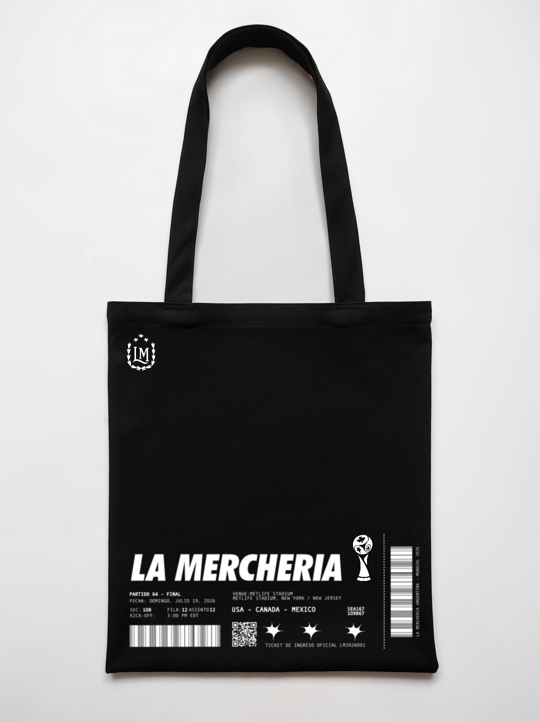 TOTE BAG GABARDINA 38X40